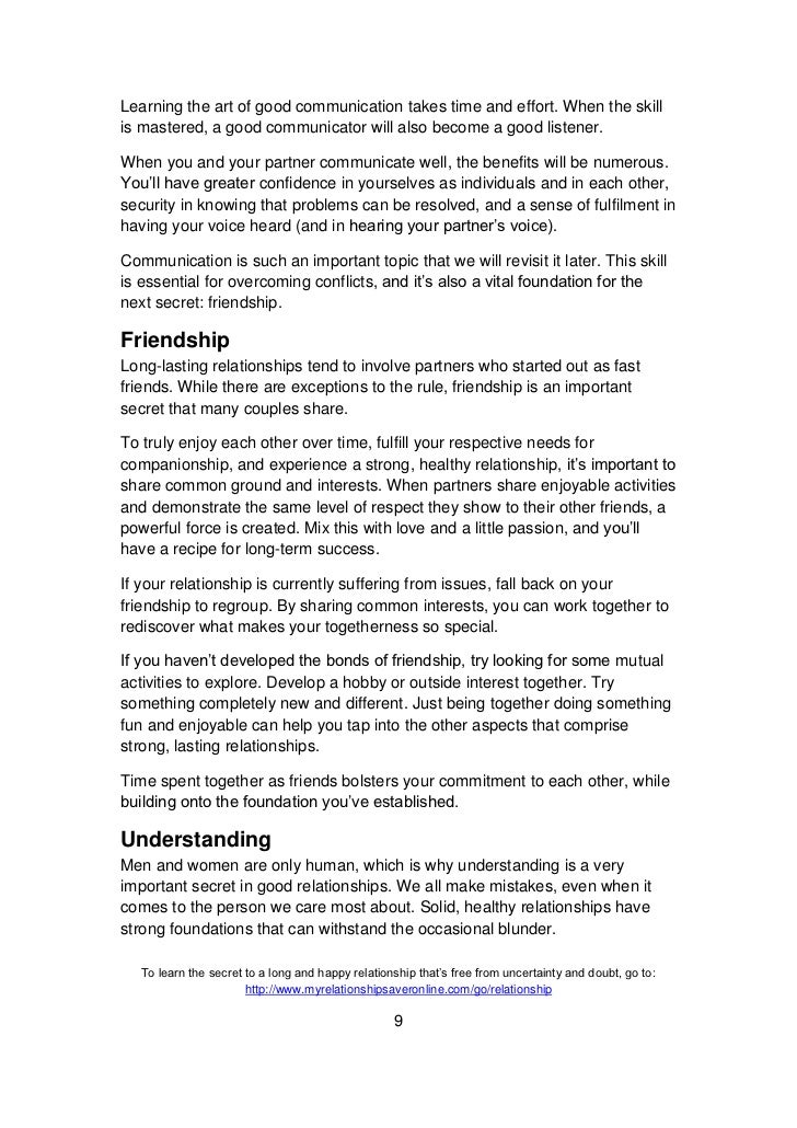 How To Make Long Term Relationships Work How To Make Long Term Relationships Work